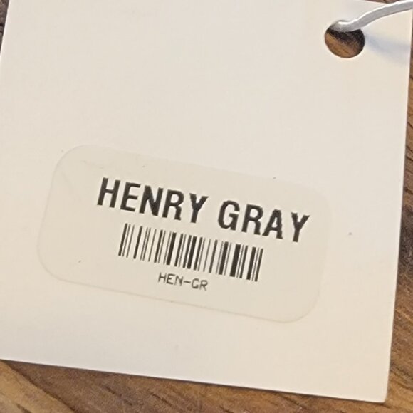 Meghan Browne Style Henry Gray Stretch Chunky Beaded Bracelet - Picture 9 of 10